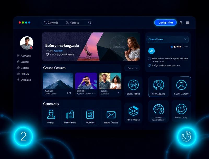 Área de Membros Exclusiva